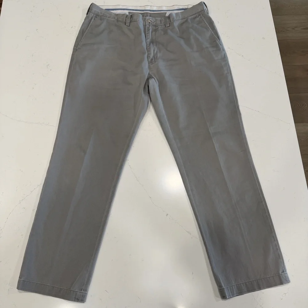 Polo by Ralph Lauren Men's Classic Fit Gray Chinos